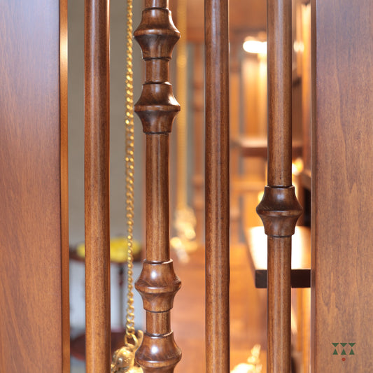 Detail image of wooden spindles