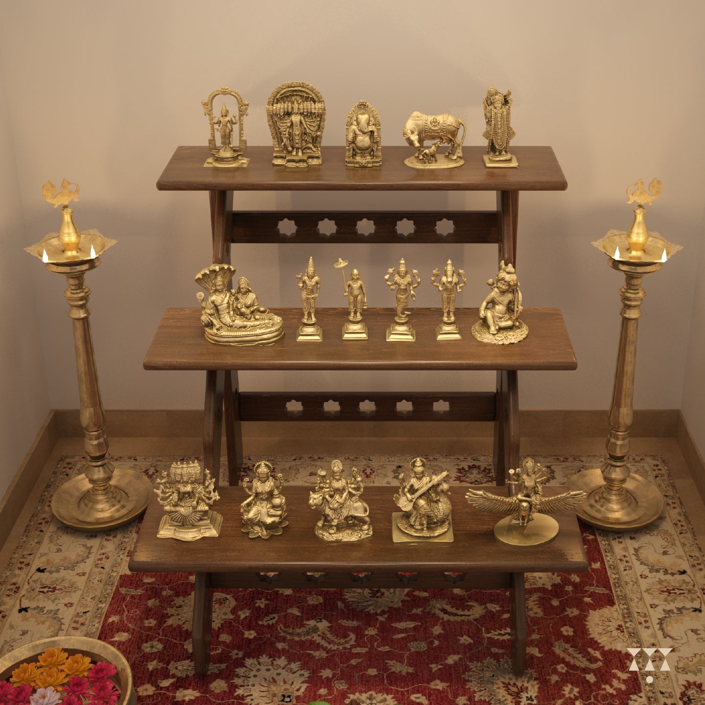 Navratri Golu Steps