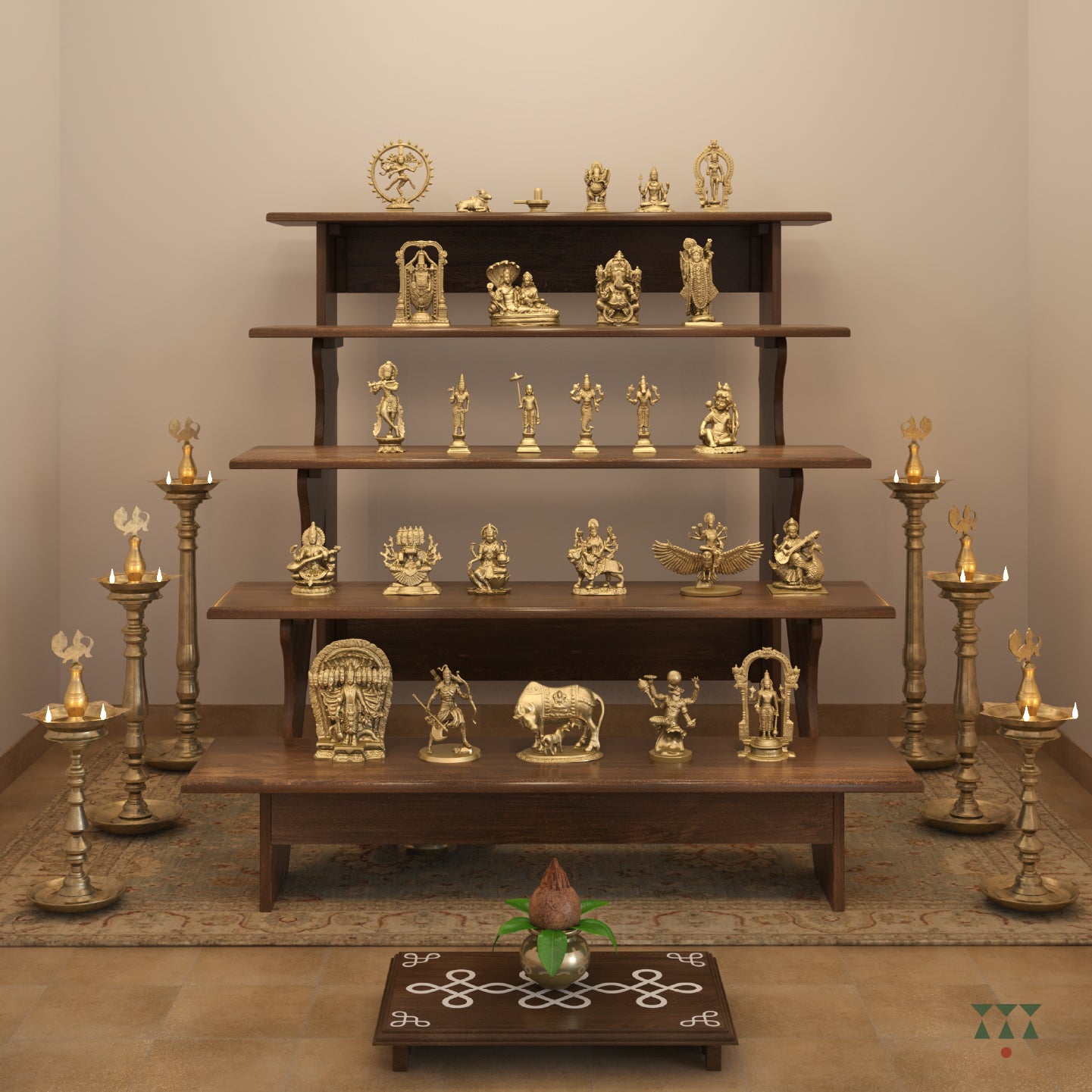 Navratri Golu Steps