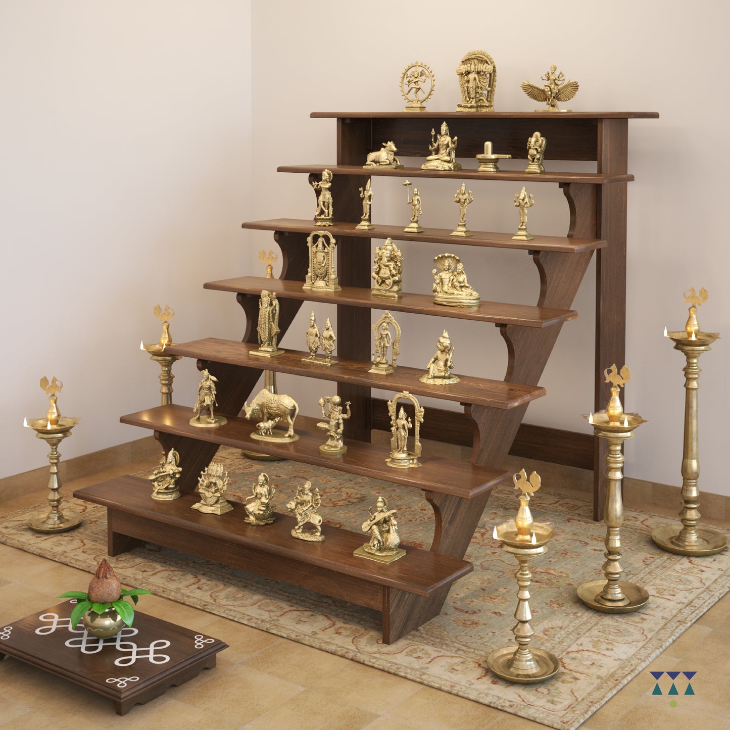 Navratri Golu Steps