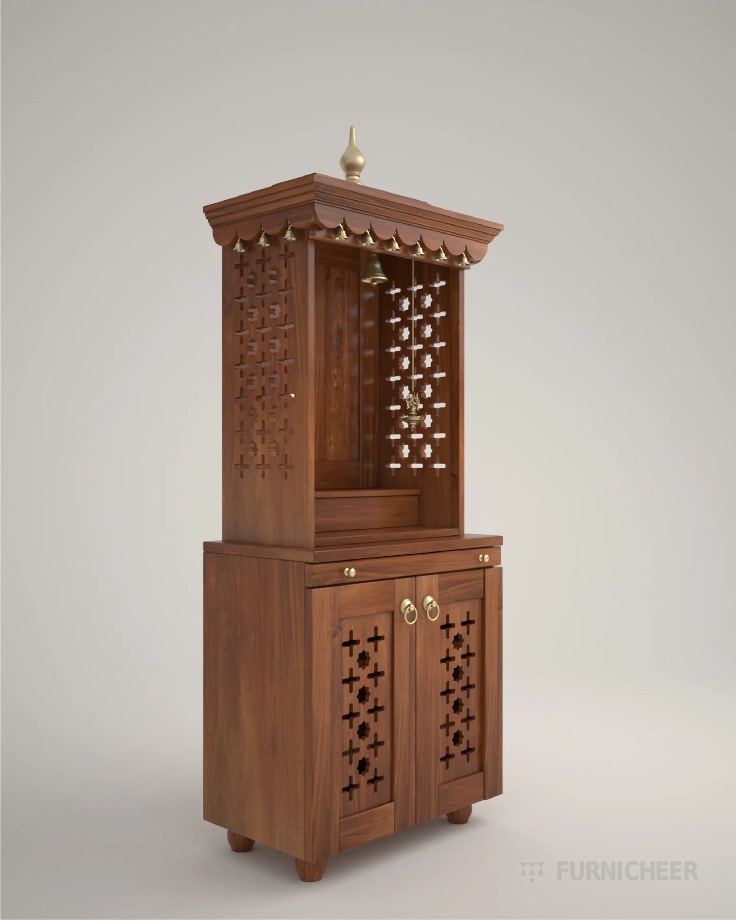 Teakwood Puja Mandir Temple For Home