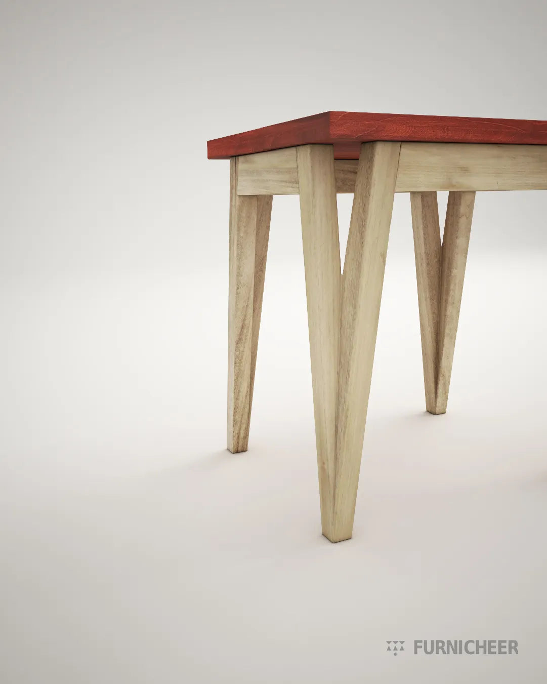 Extra Large Wood Table for Bedside and Sofa Use
