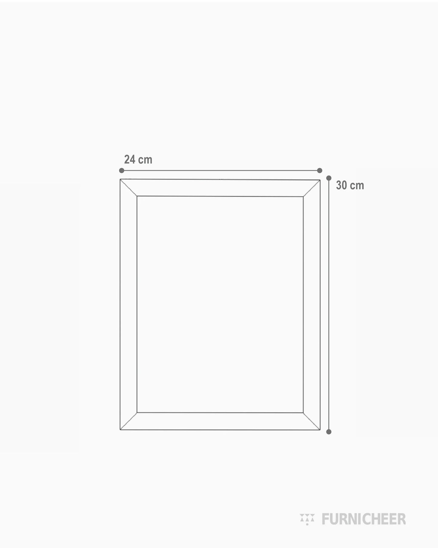 Solid Wood Frame Picture Frame Size Diagram