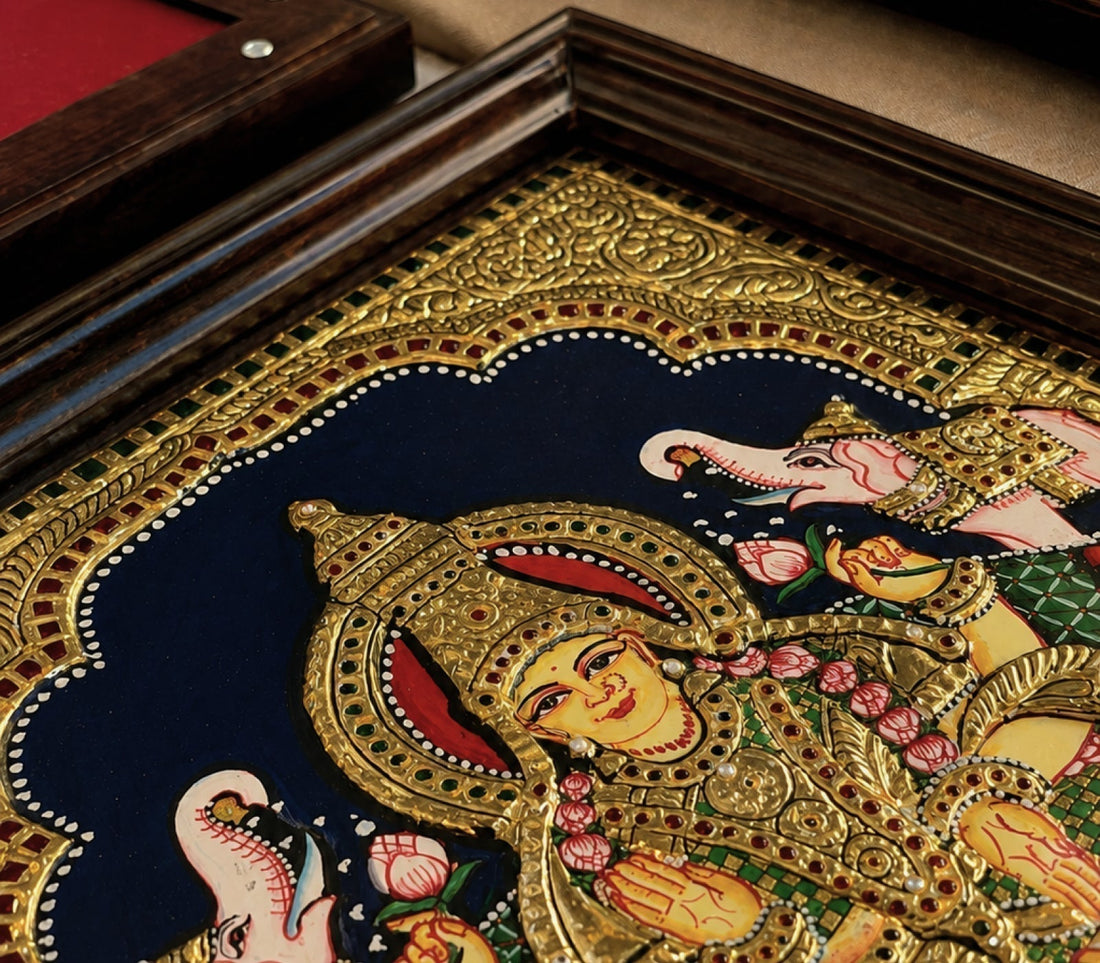 Tanjore Paintings: Stories Layered in Gold