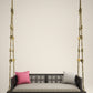 Traditional Wooden Swing with Chain 