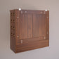 AVANEESH - Handmade Solid Wood Puja Mandir with Pullout Tray and Drawer
