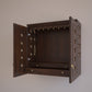 AVANEESH - Handmade Solid Wood Puja Mandir with Pullout Tray and Drawer