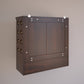 AVANEESH - Handmade Solid Wood Puja Mandir with Pullout Tray and Drawer