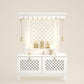 AVIGHNA - Puja Mandir for Home with Storage Unit