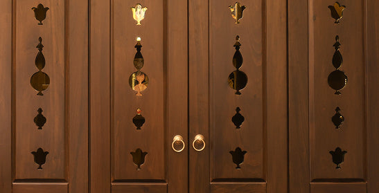 Mandir with Door