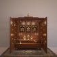 GAURIK - Handcrafted Solid Wood 2-Step Puja Temple Mandir with Drawer