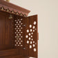 GAURYA - Beautiful Free Standing Puja Mandapam with Doors & Brass Accents