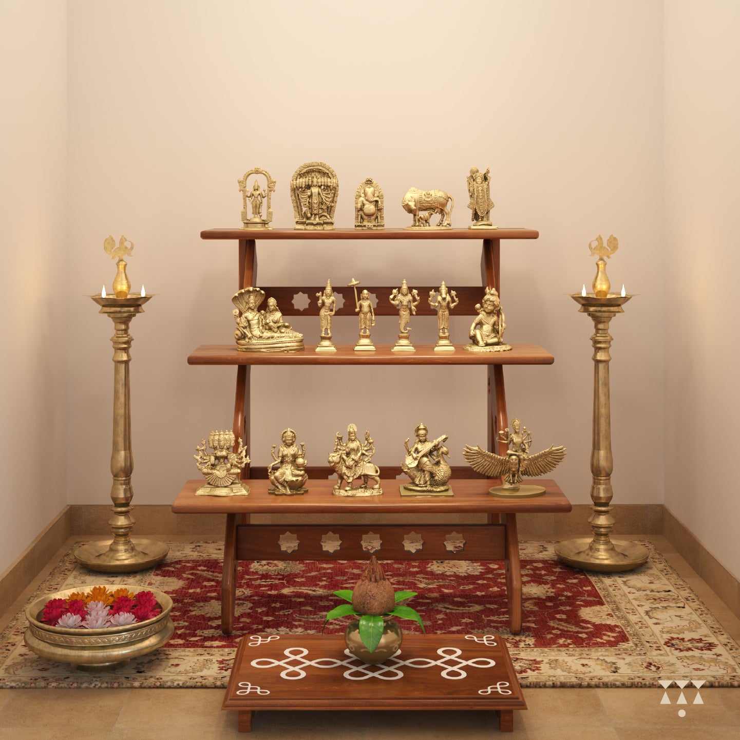 Navratri Golu Steps