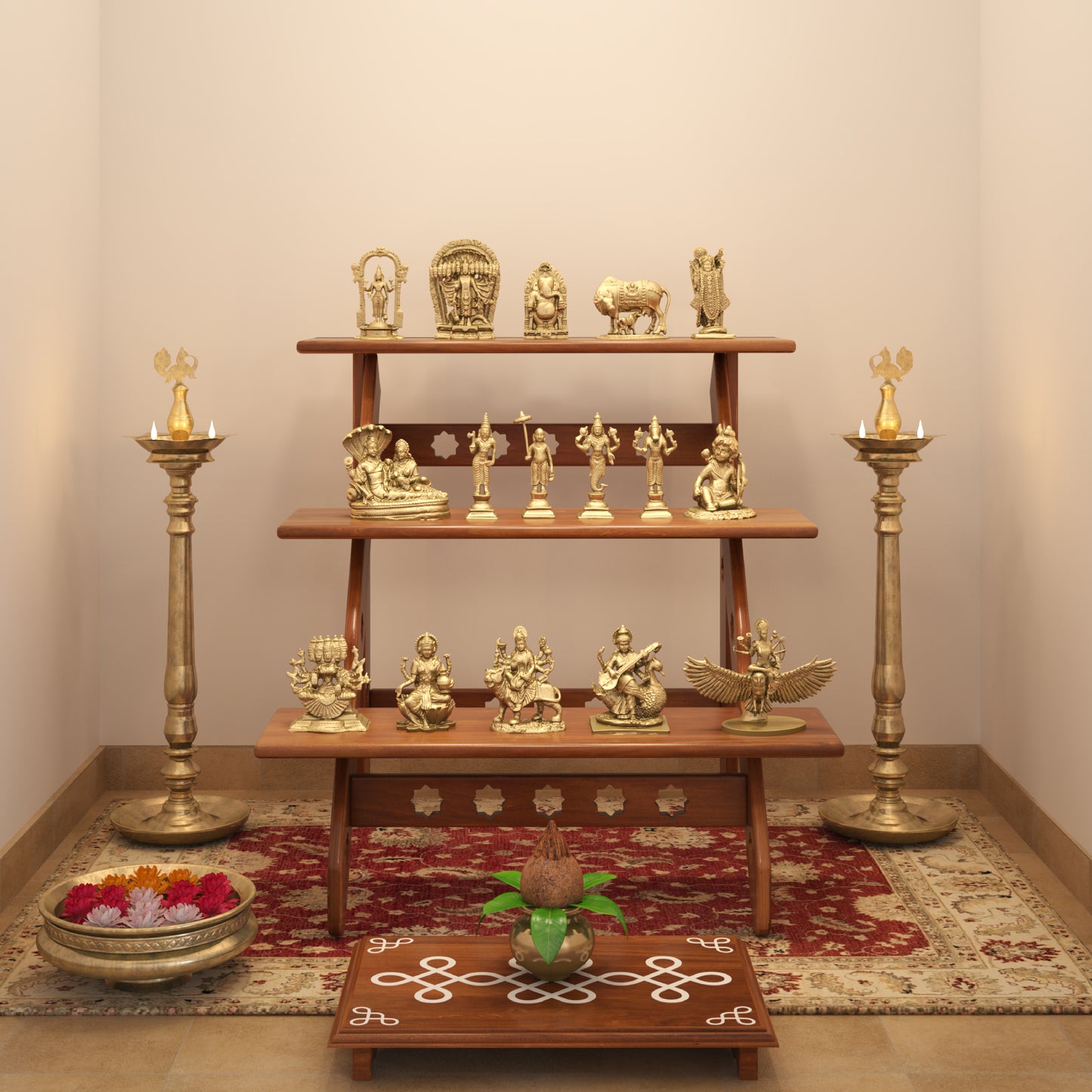 Navratri Golu Steps