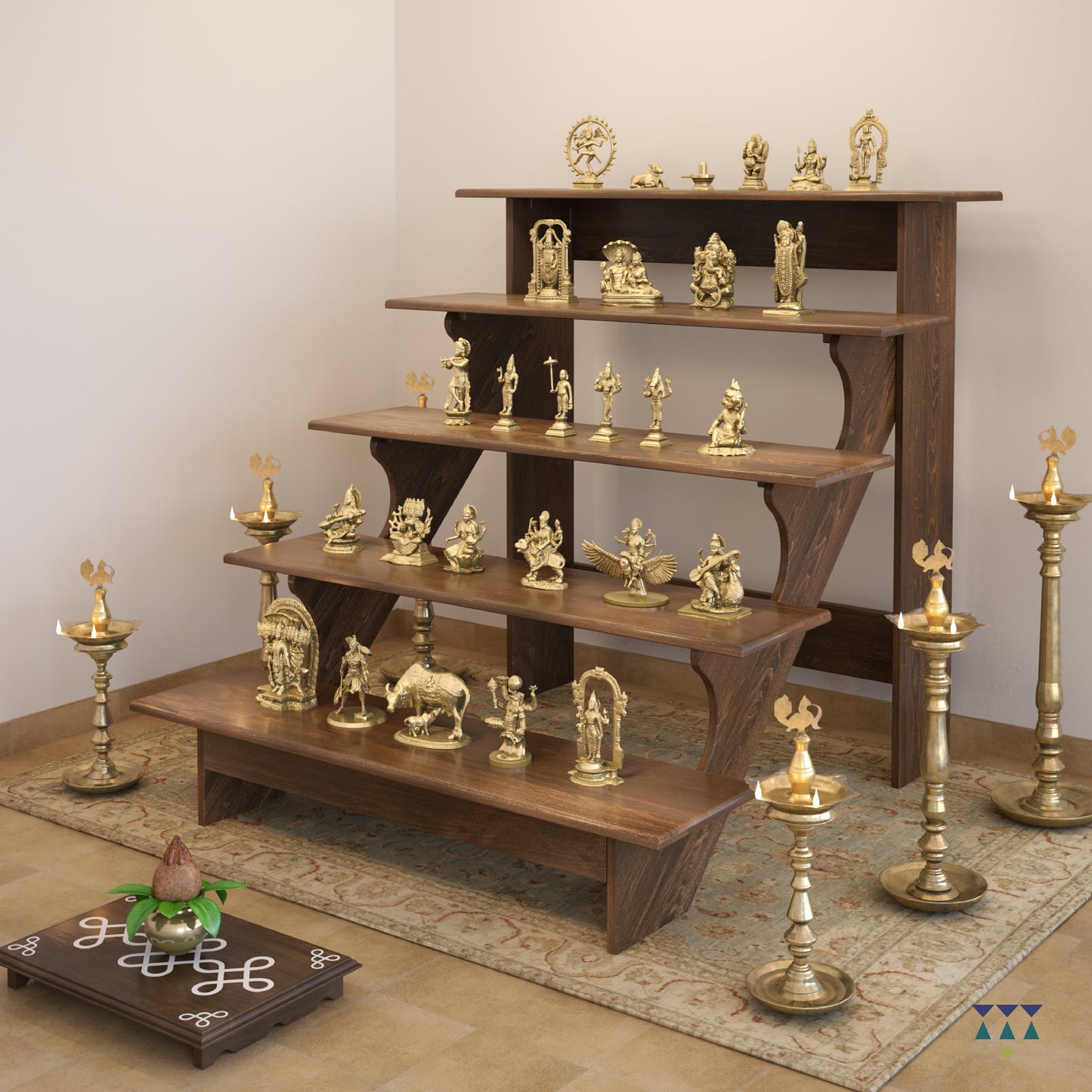 Navratri Golu Steps