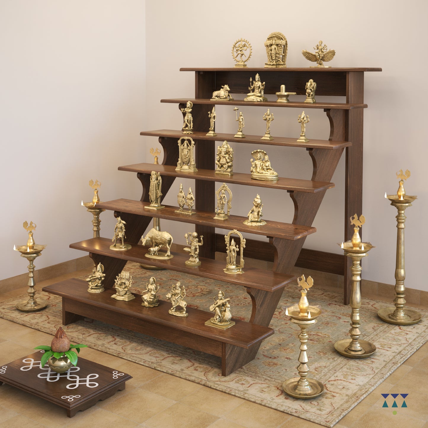 Navratri Golu Steps