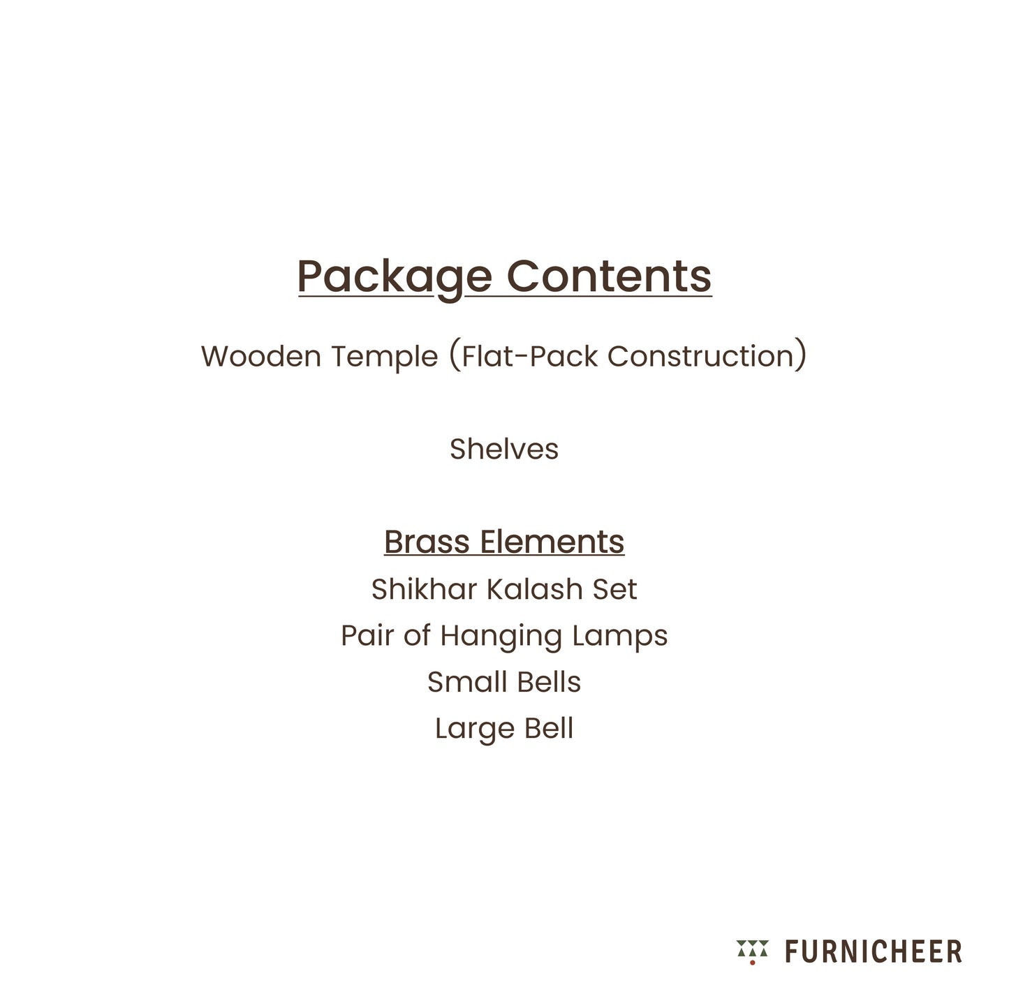 Lambodara | Spacious Wooden Home Mandir