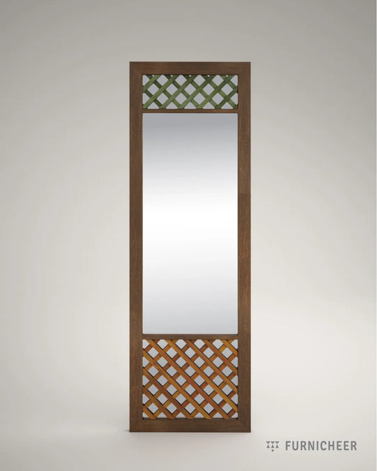 Free Standing Wood Mirror Frame