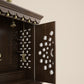 MORYA  - Beautiful Free Standing Puja Mandapam with Doors & Brass Accents