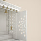 MORYA  - Beautiful Free Standing Puja Mandapam with Doors & Brass Accents