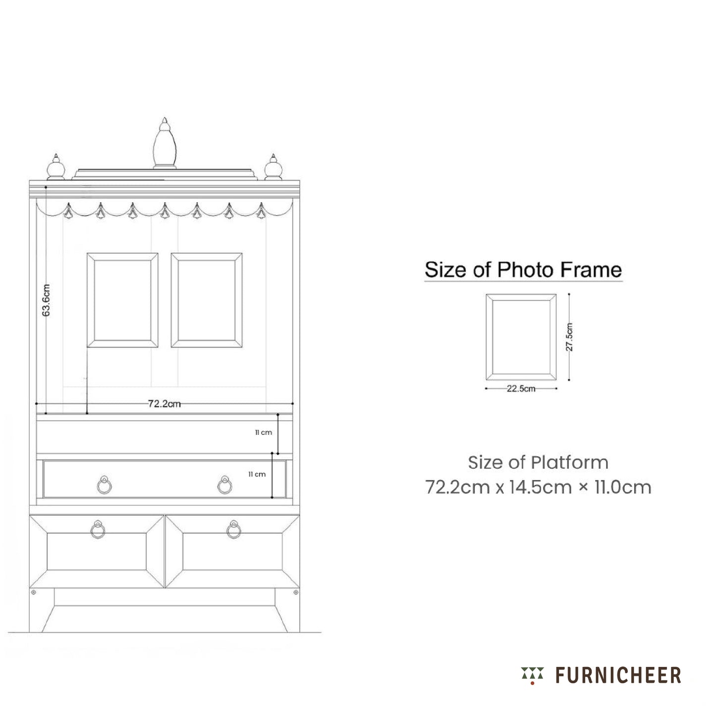 Omkara | Wooden Temple at home