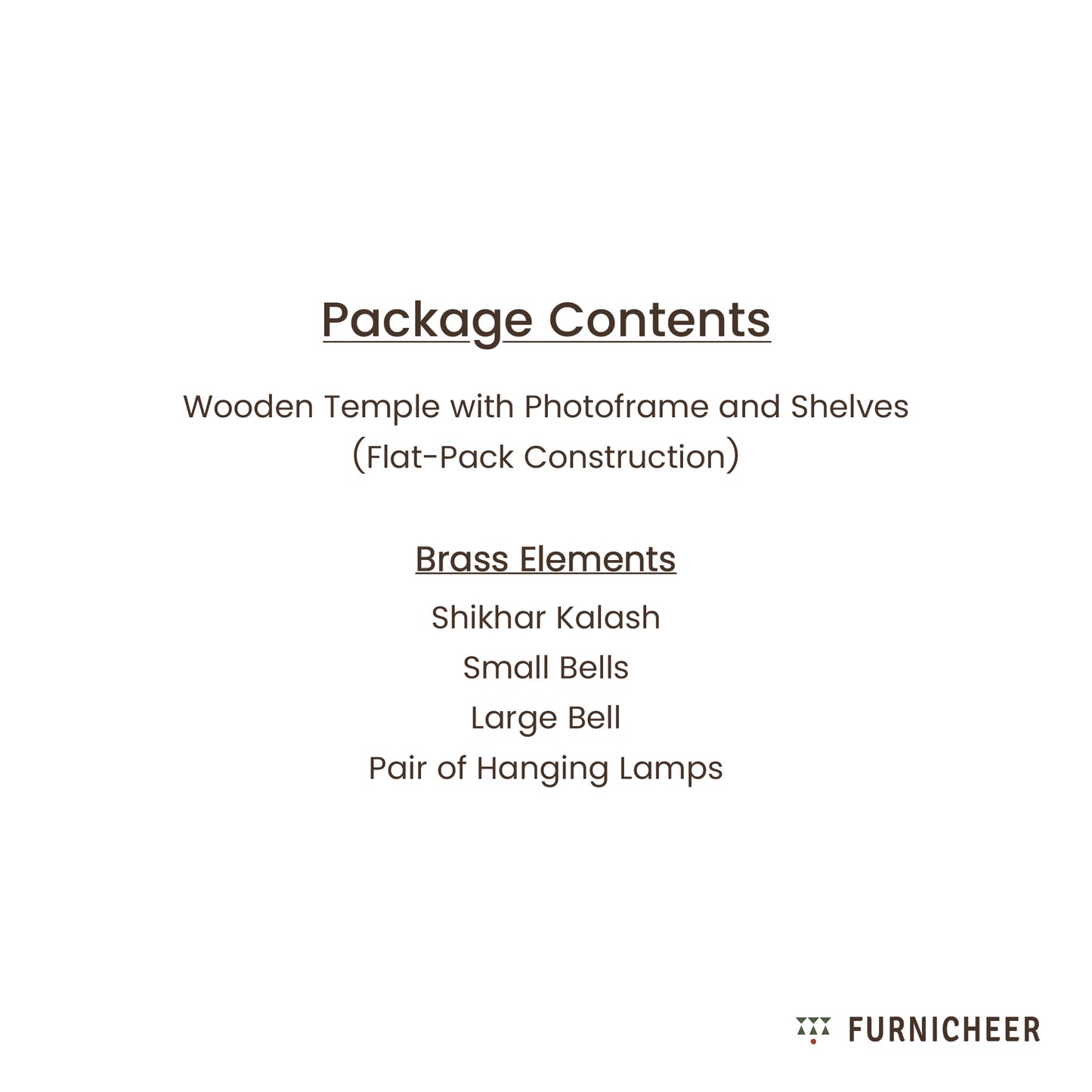 Morya | Wooden Mandir for home