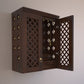 NANDANA - Puja Mandayam for Home with Brass Accents