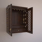 NANDANA - Puja Mandayam for Home with Brass Accents