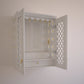 NANDANA - Puja Mandayam for Home with Brass Accents
