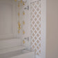 NANDANA - Puja Mandayam for Home with Brass Accents