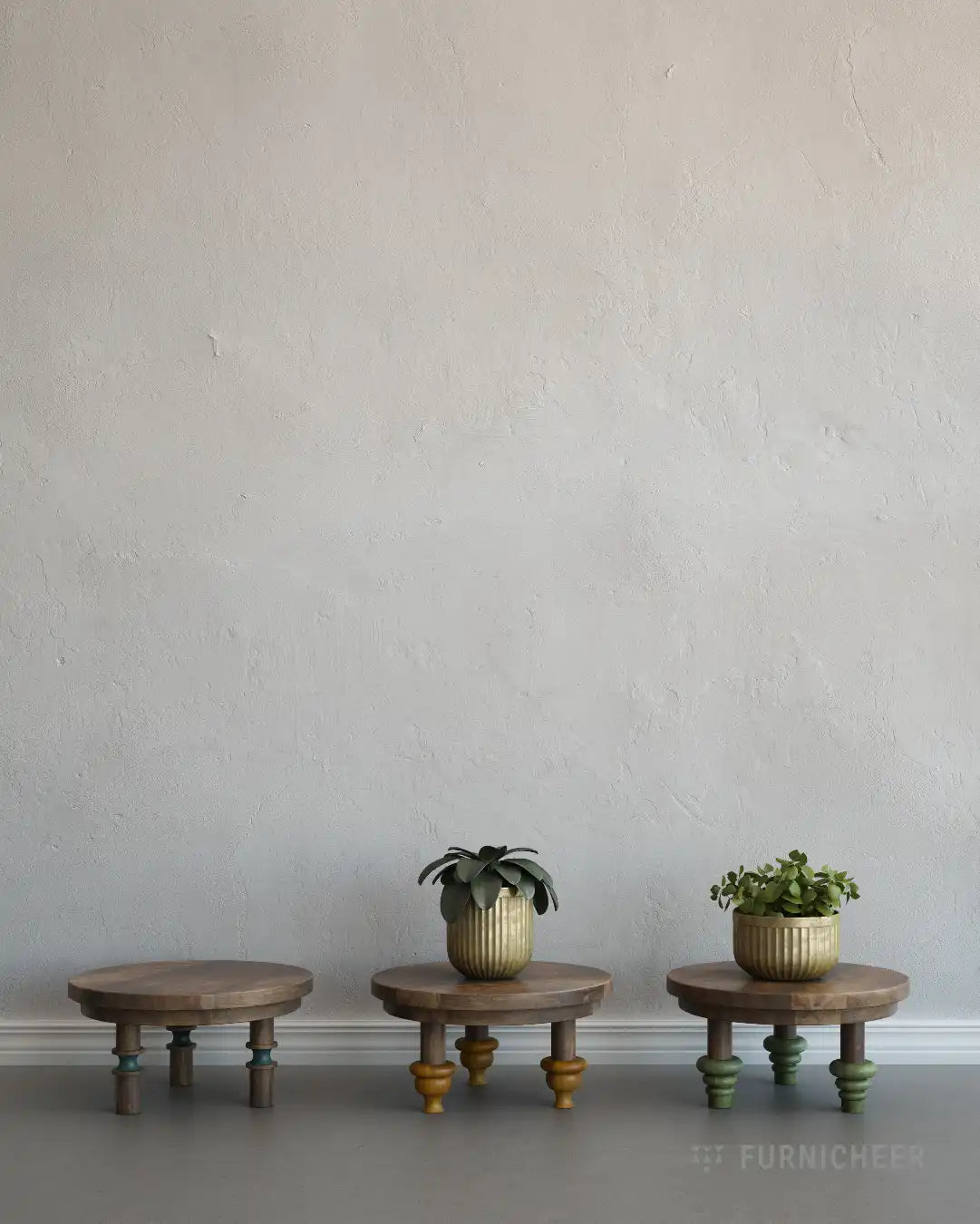 Short Accent Stool Planter