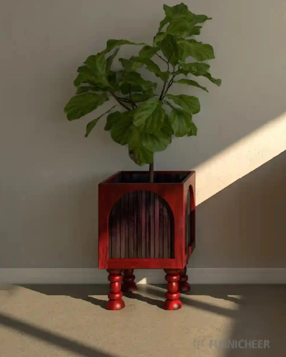 Indoor Wooden Planter Premium Pots 