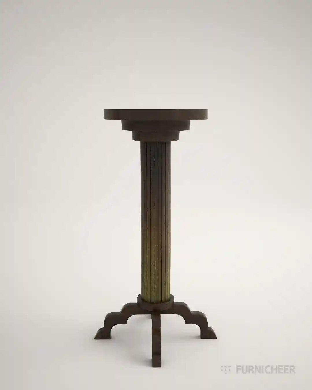 Stylish Plant Pedestal Table