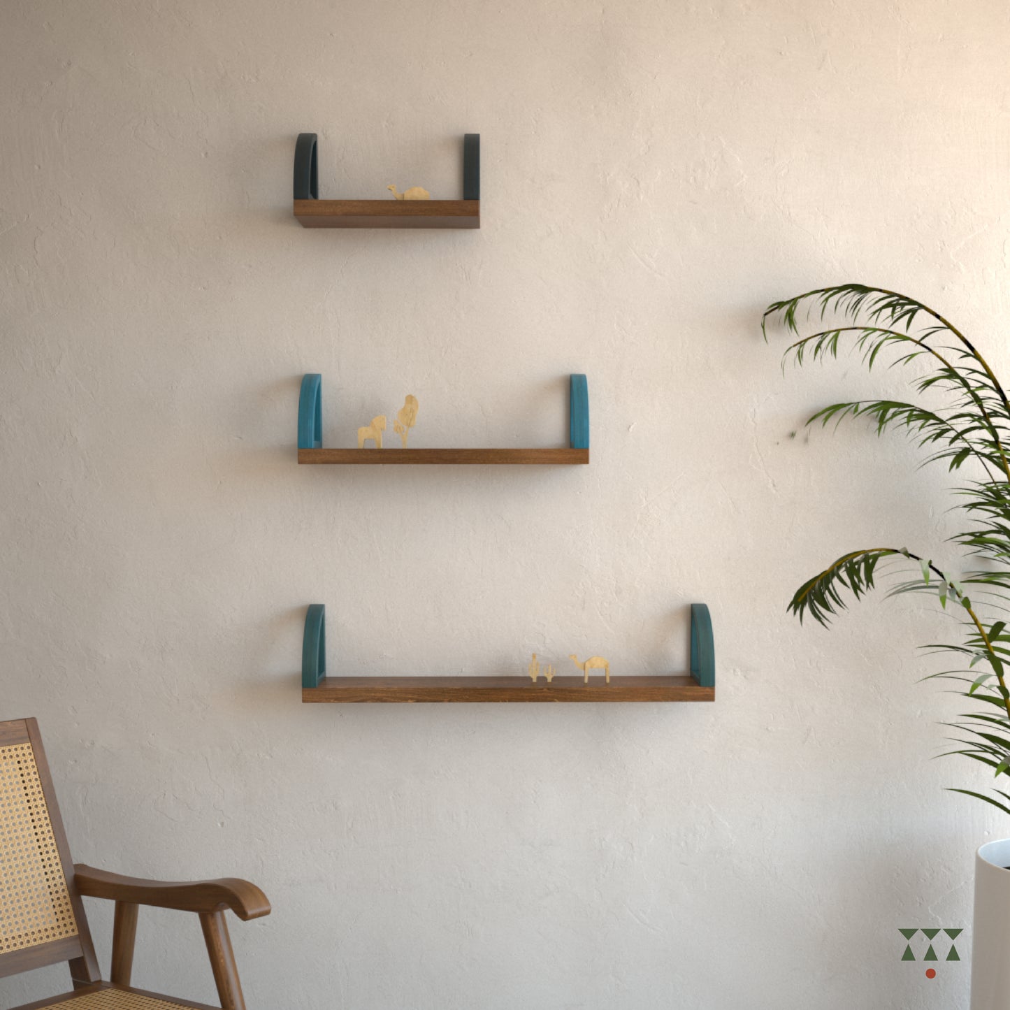 Poco Shelves - Set of 3