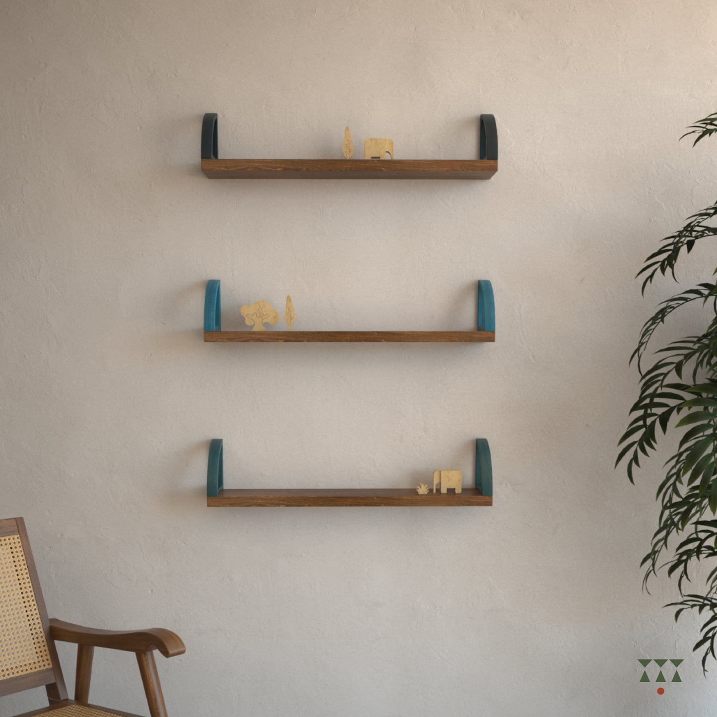 Poco Shelves - Set of 3