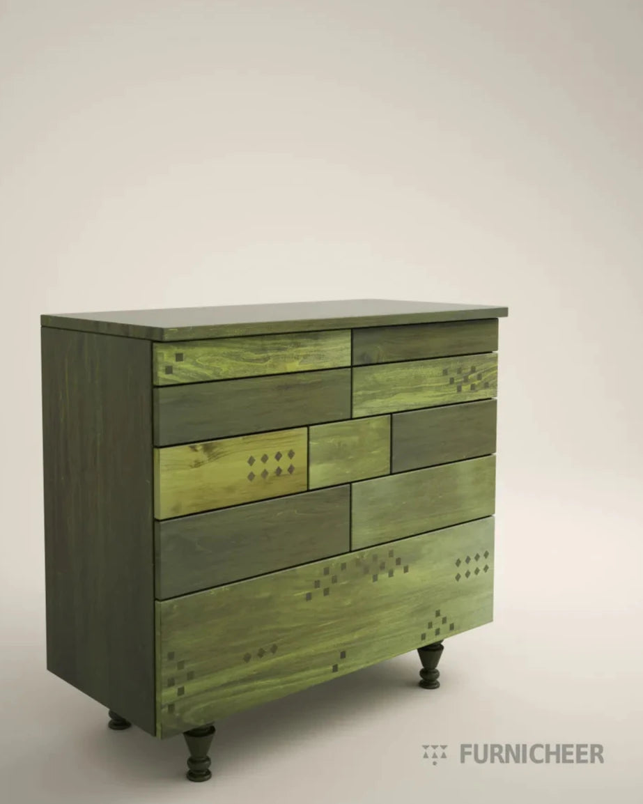 Wooden storage cabinets chest drawers