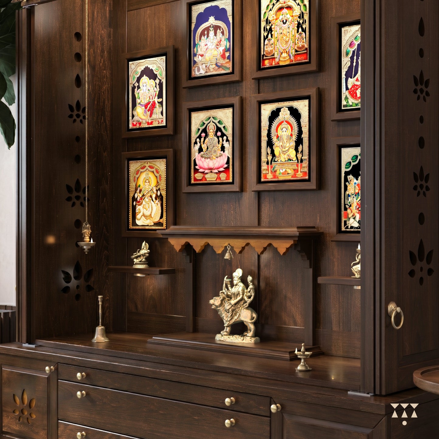 Sumukha | Artisanal Indian Temple for Home