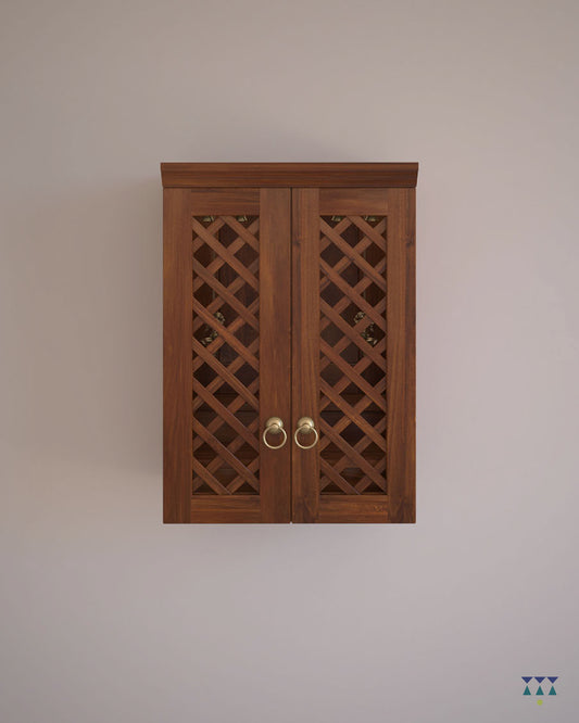 NANDANA - Puja Mandayam For Home with Brass Accents