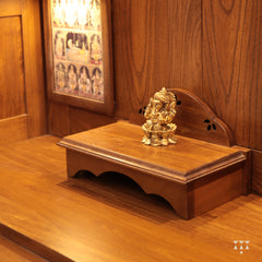 Tarun Bhimaksa | Solid Wood Pooja Mandir