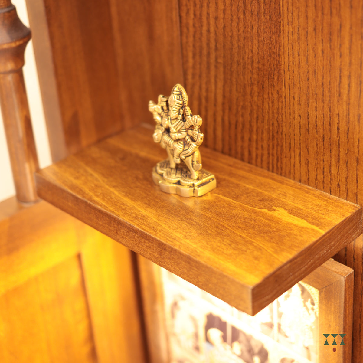 Tarun Bhimaksa | Solid Wood Pooja Mandir