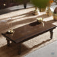 The Soul Nook - Pooja room with traditional mandap and accent furniture | Handcrafted Solidwood Puja mandir | Indian Prayer temple for home