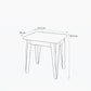 Couch Sofa Side Table for Living Size Diagram