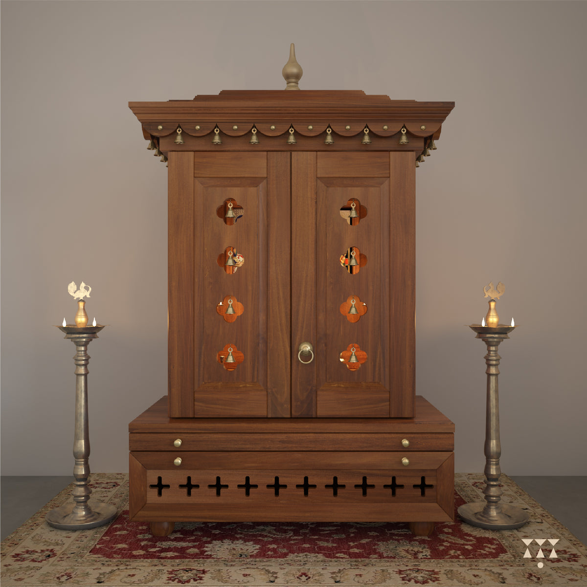 Vinayak, a wooden spiritual Temple