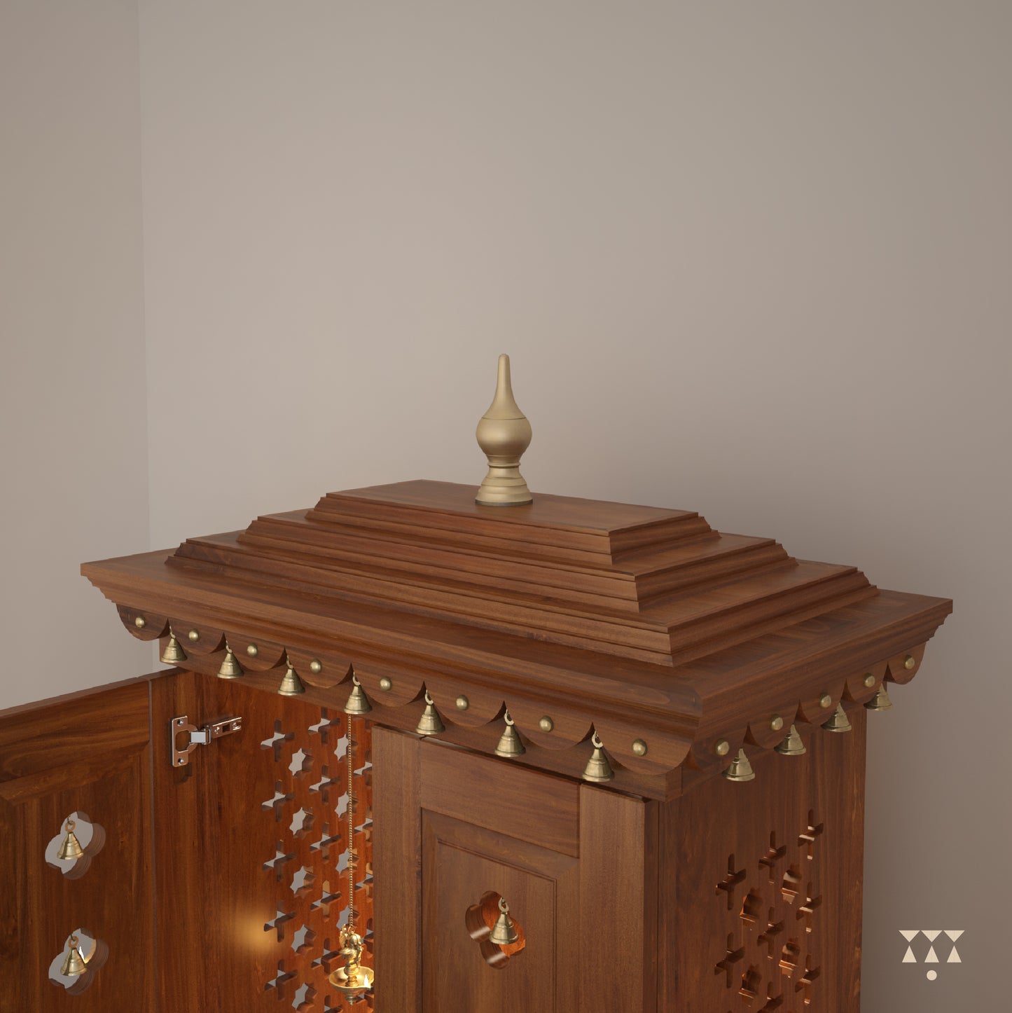 Vinayak, a wooden spiritual Temple
