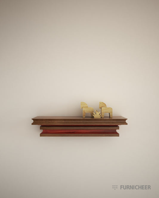 Wooden Shelves for Wall Living Room