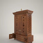 Easy-to-assemble solid wood mandir for home