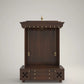 Teak Wood Indian Style Devalaya with Drawer 