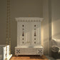 Bespoke handcrafted solid wood temple for worship room