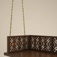 Antique Wooden Jhula with brass chain
