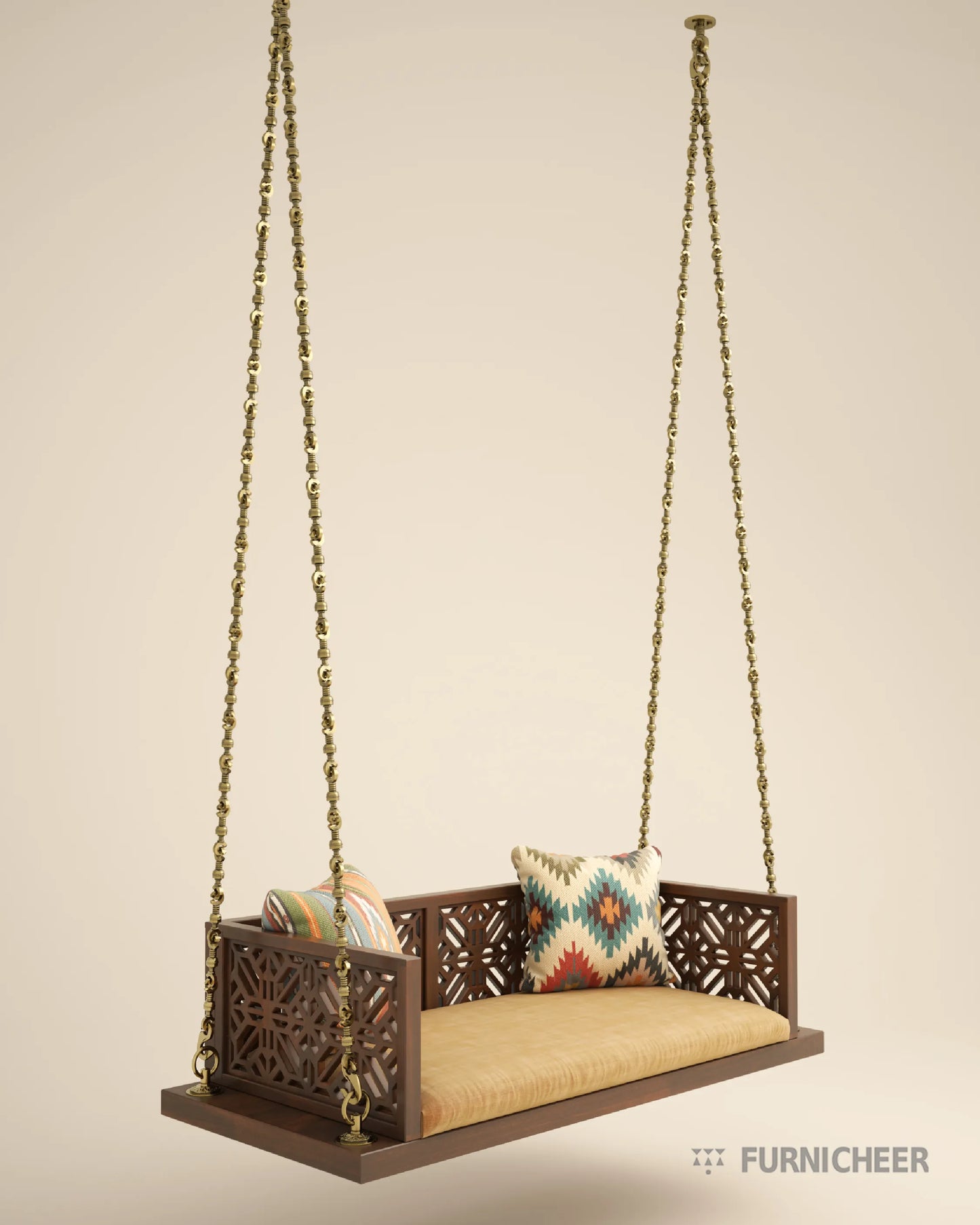 Solid Wooden Indian Swing Jhula